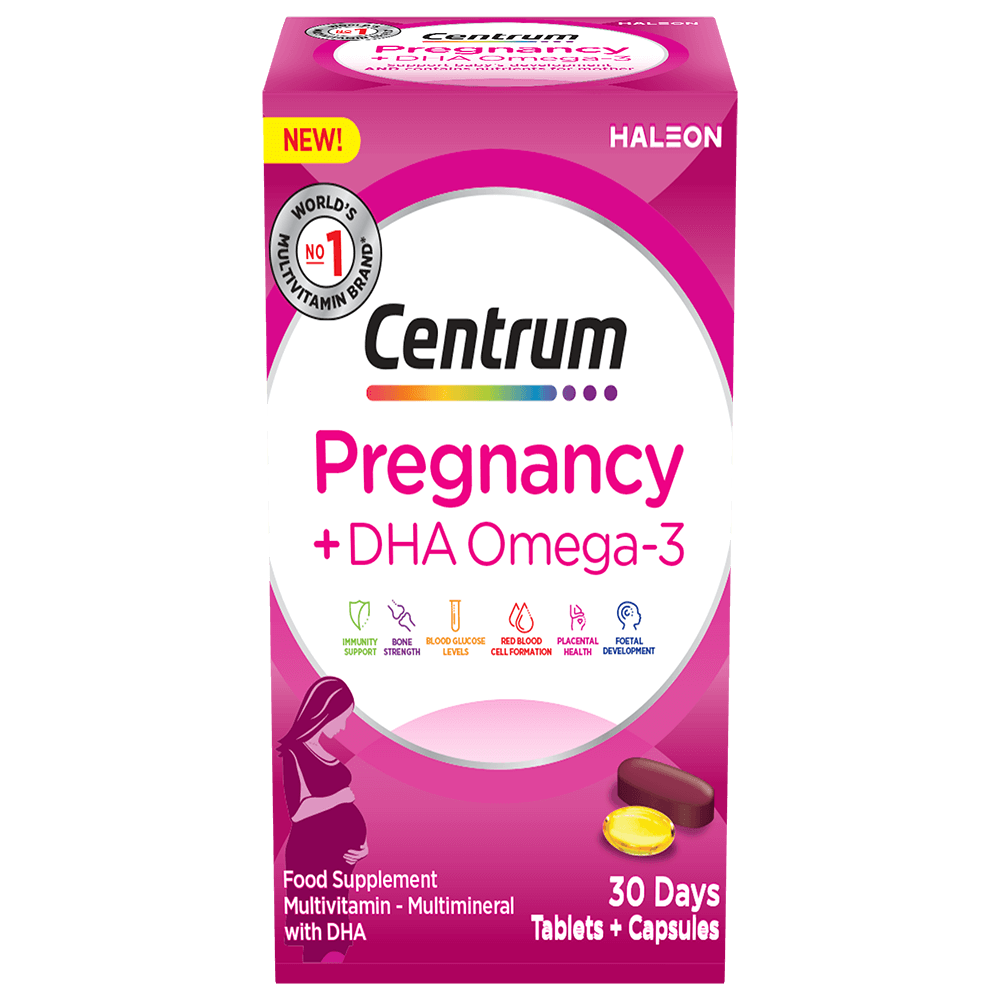 Centrum Pregnancy + DHA Omega-3