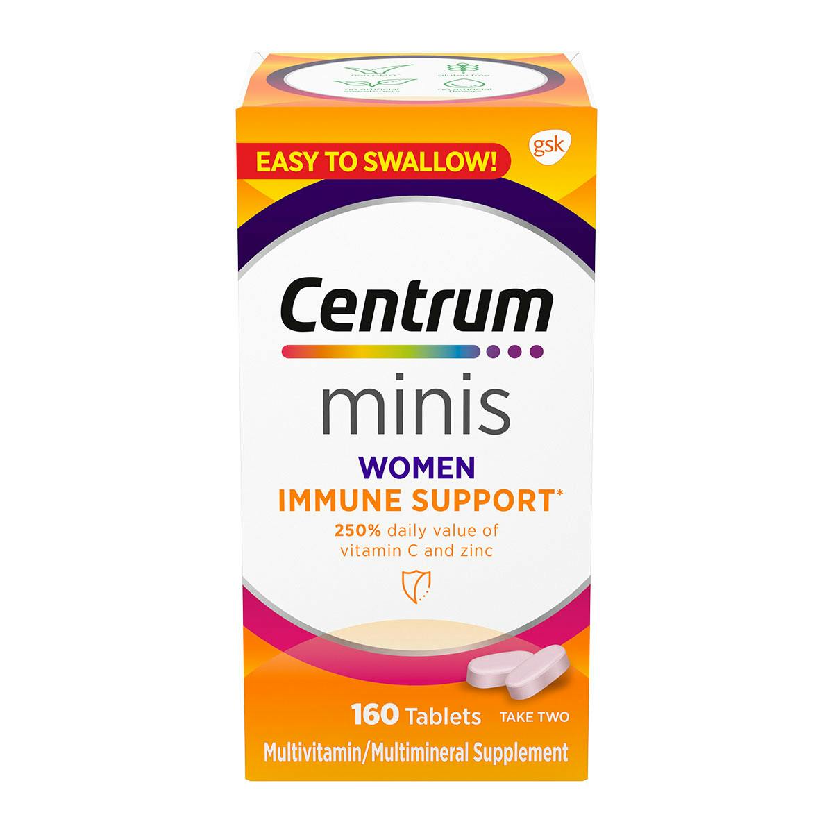 Box of Centrum Minis Women Immune Support multivitamins