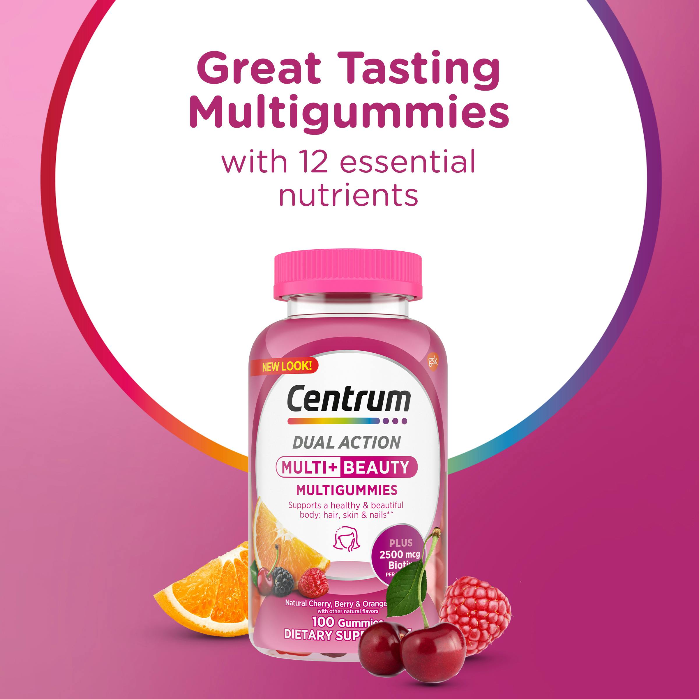 Centrum Women’s Whole Food Blend Multivitamin1