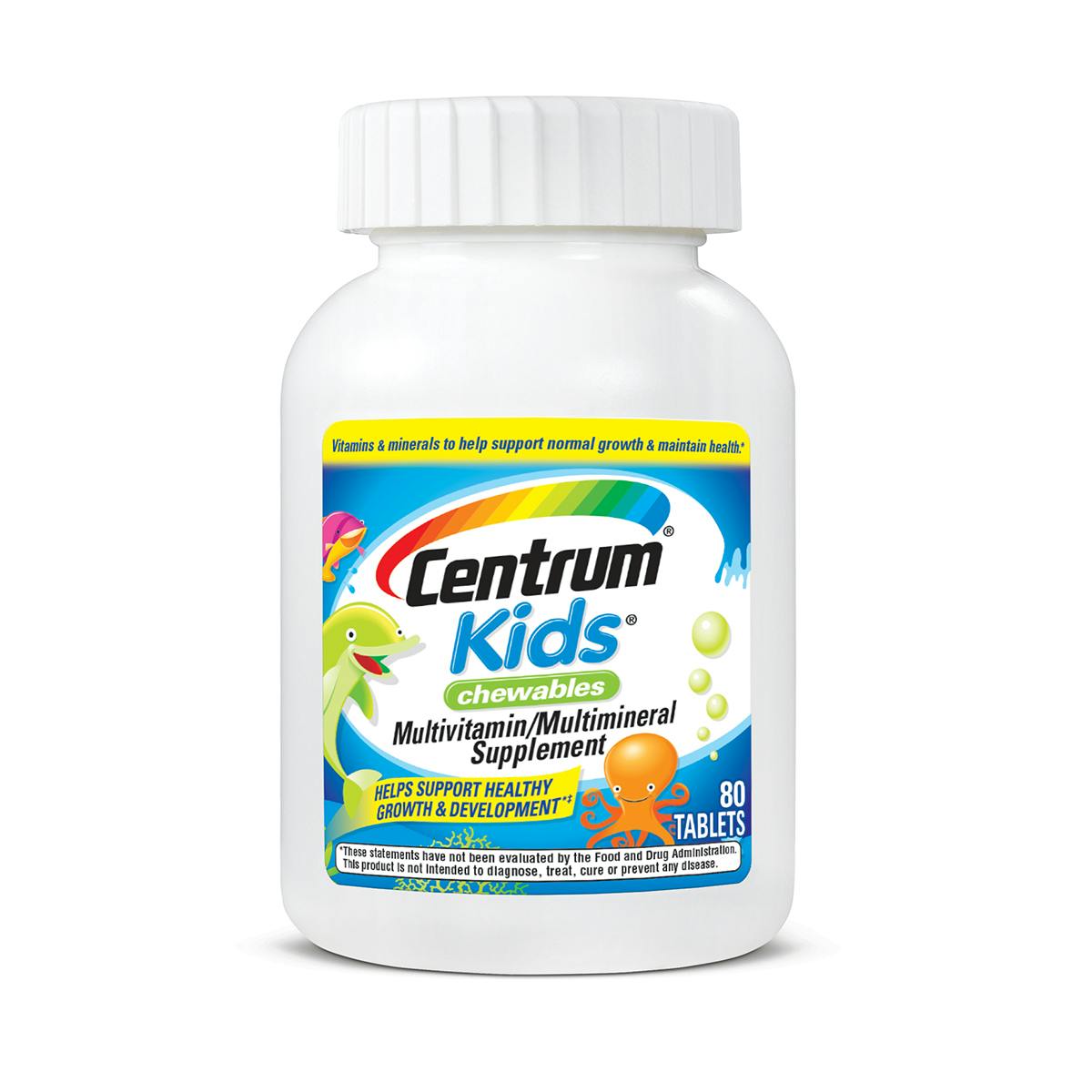 Bottle of Centrum Kids multivitamins2
