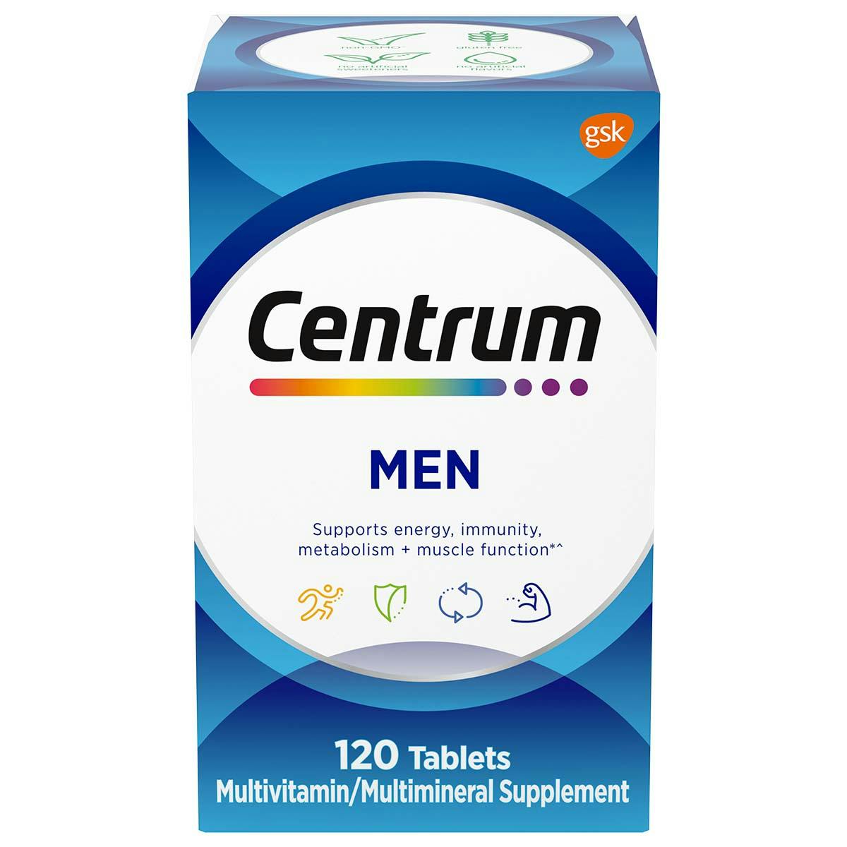 previous packadging Centrum Men multivitamins - previous packadging