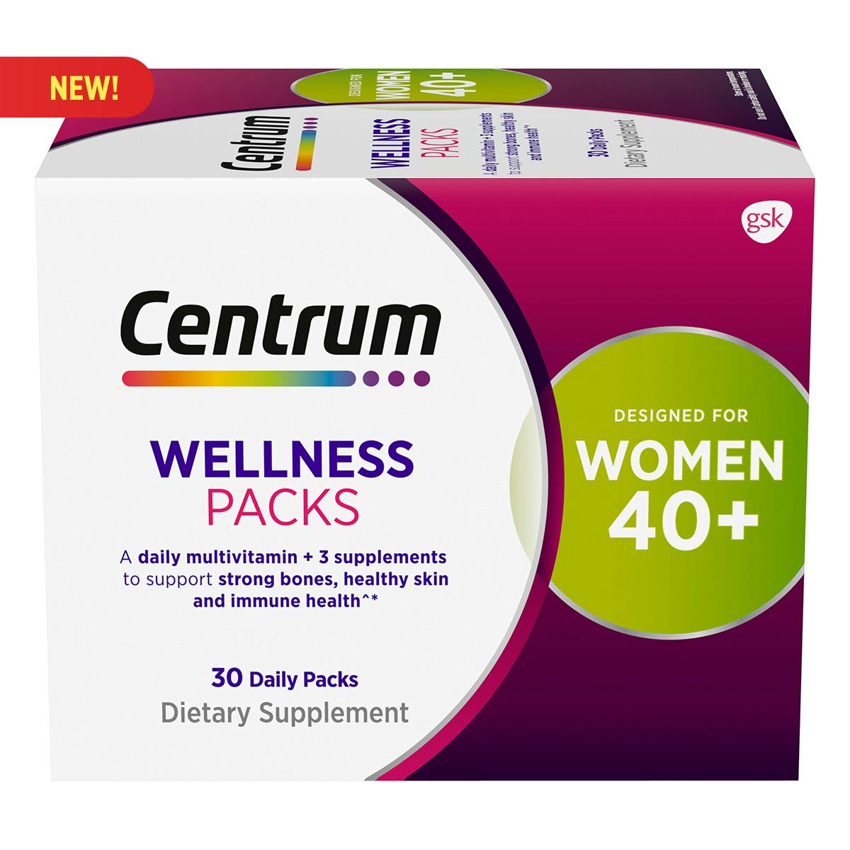 Centrum Daily Vitamin Packs Women 40+