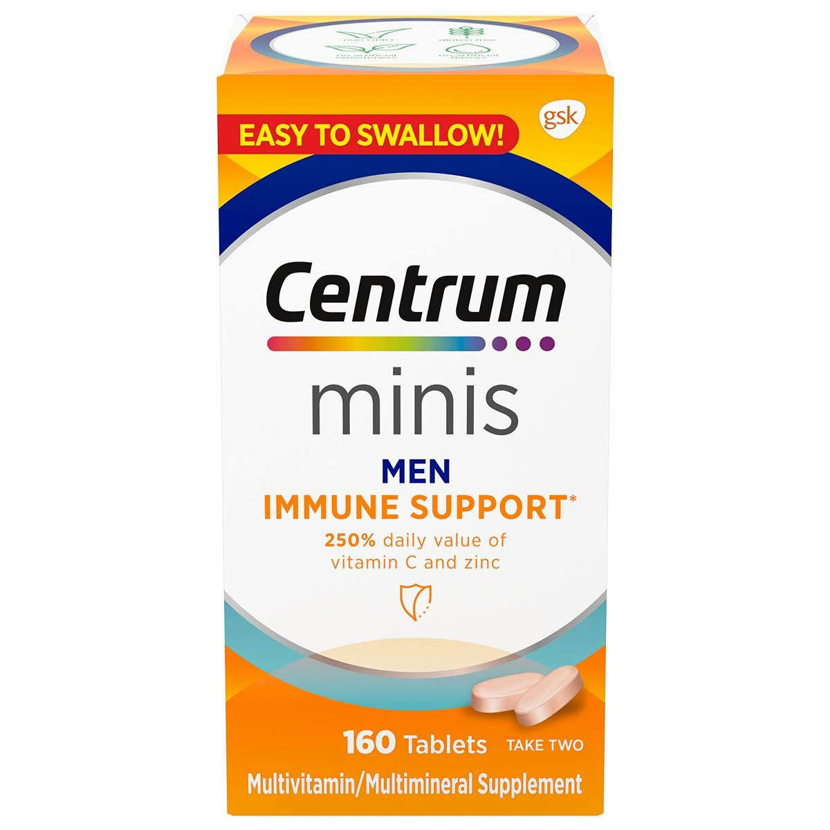 Box of Centrum Minis Immune Support Men