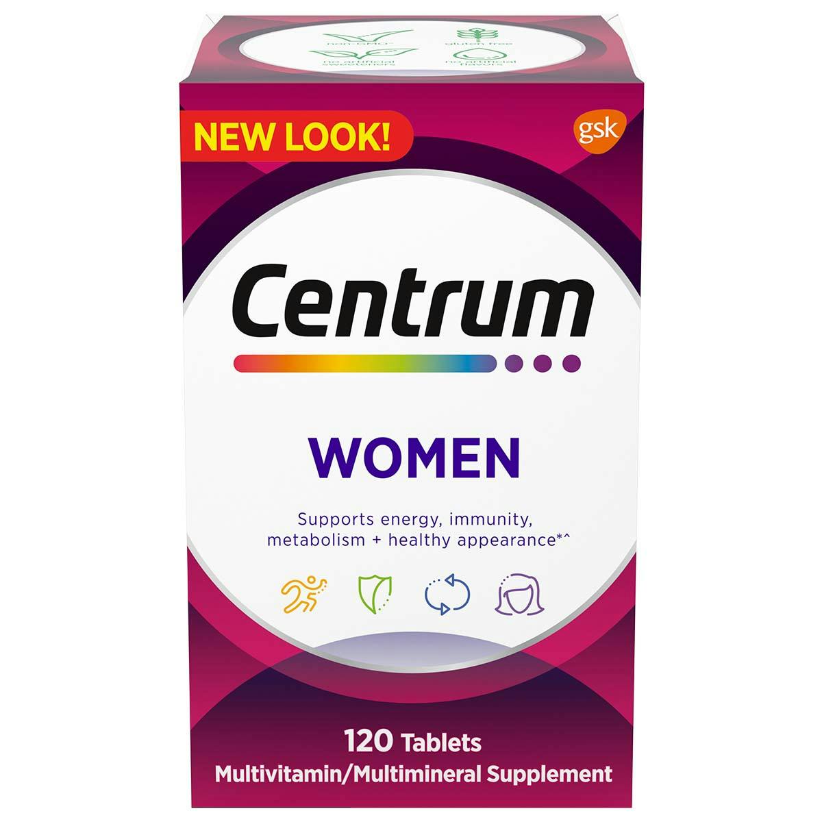 Box of Centrum Women multivitamins