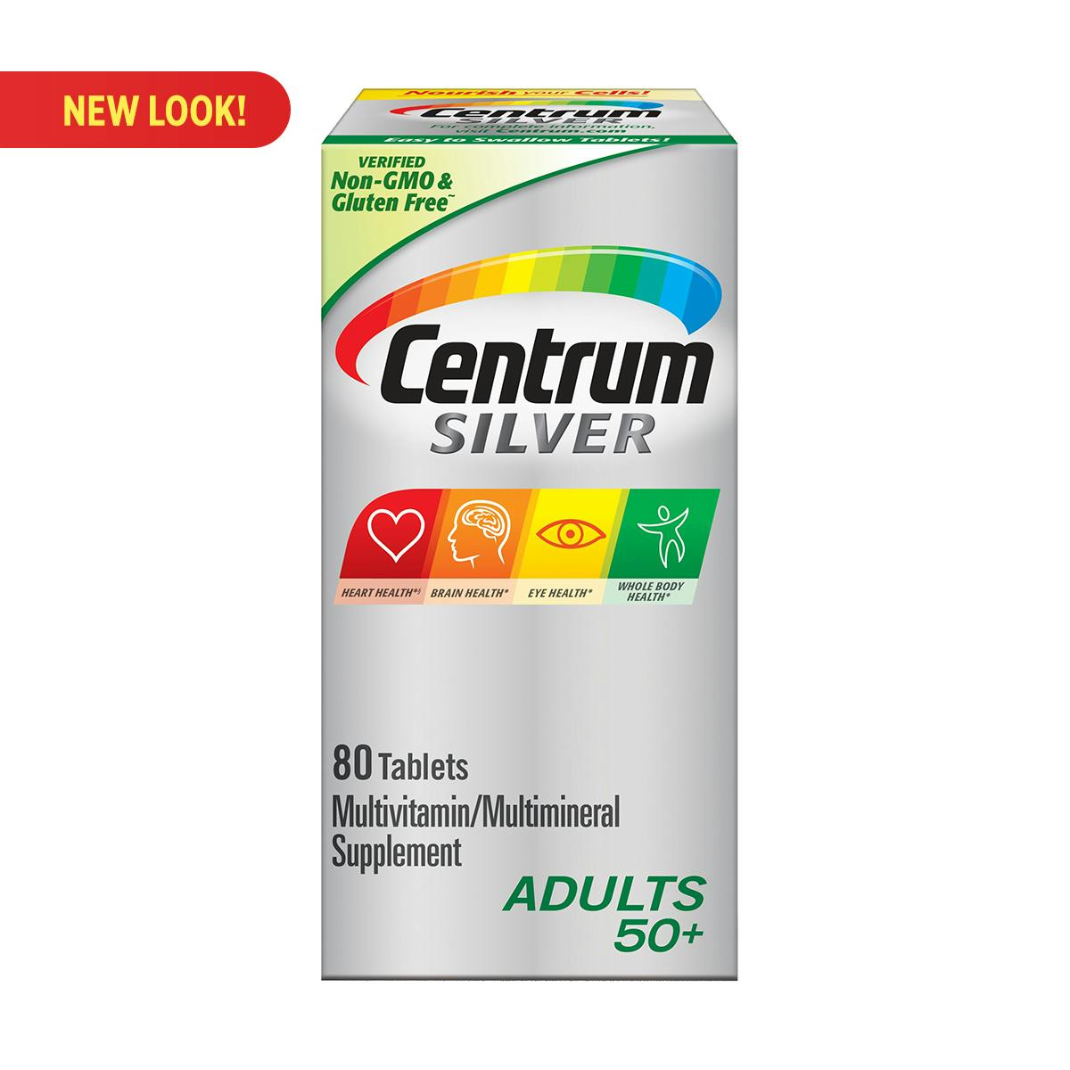 previous packadging Centrum Silver Adults multivitamins - previous packadging