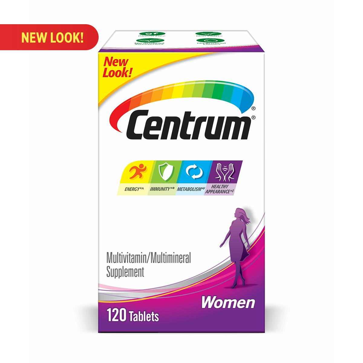 previous packadging Centrum Women multivitamins - previous packadging