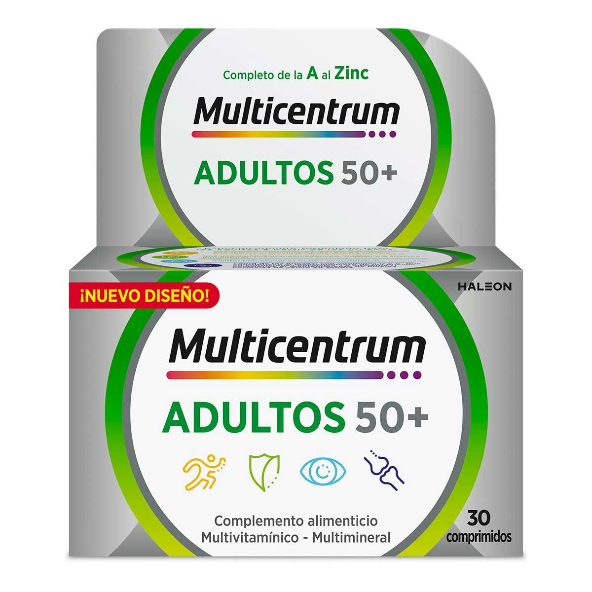 Multivitaminas adultos50 + Adultos - Multicentrum