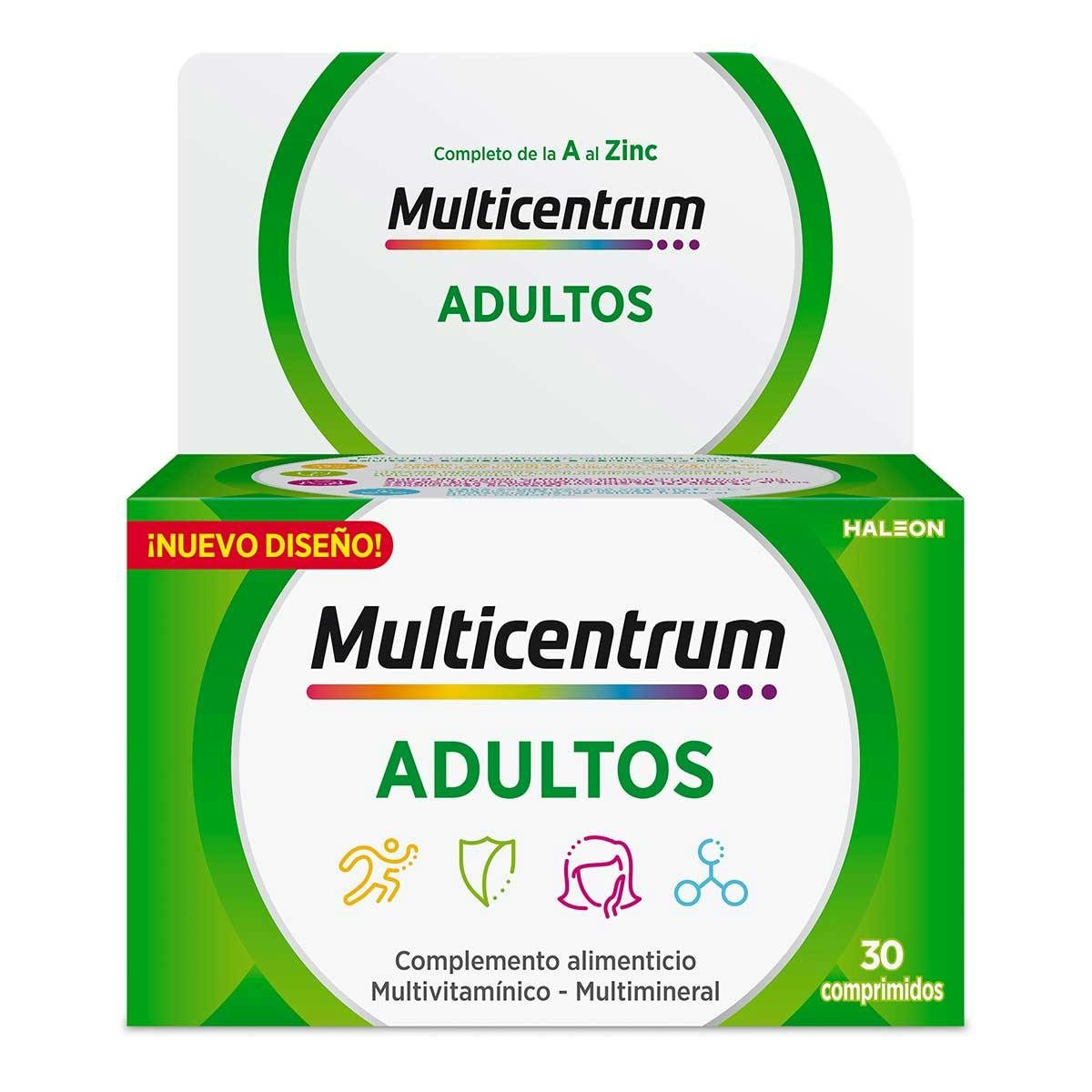 Bote Multivitaminas para adultos - Multicentrum