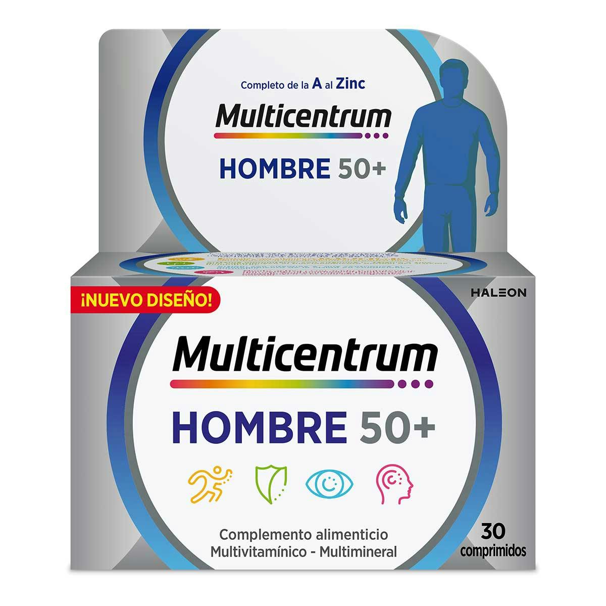 Multivitaminas Hombre 50+ - Multicentrum 