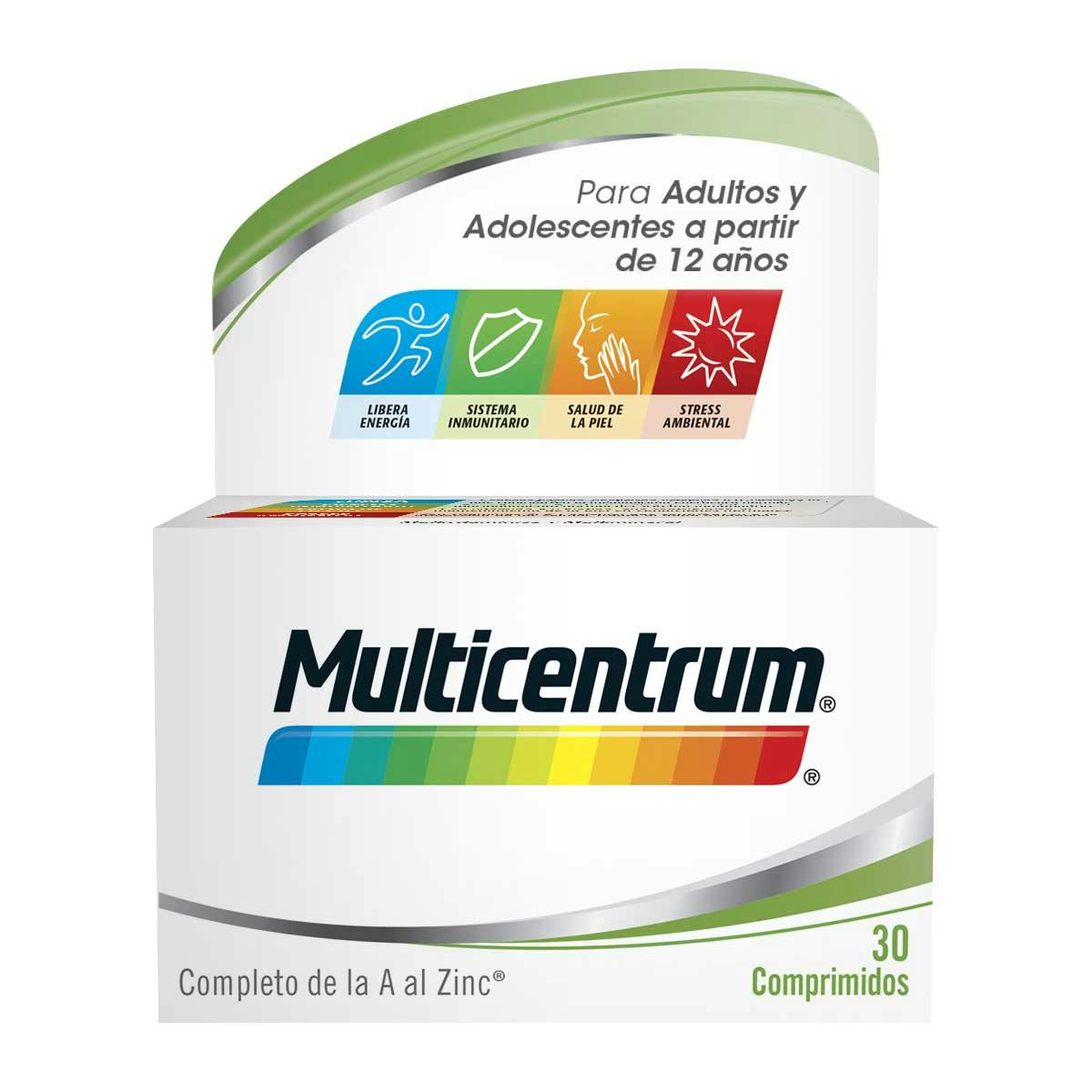 Bote Multivitaminas para adultos - Multicentrum