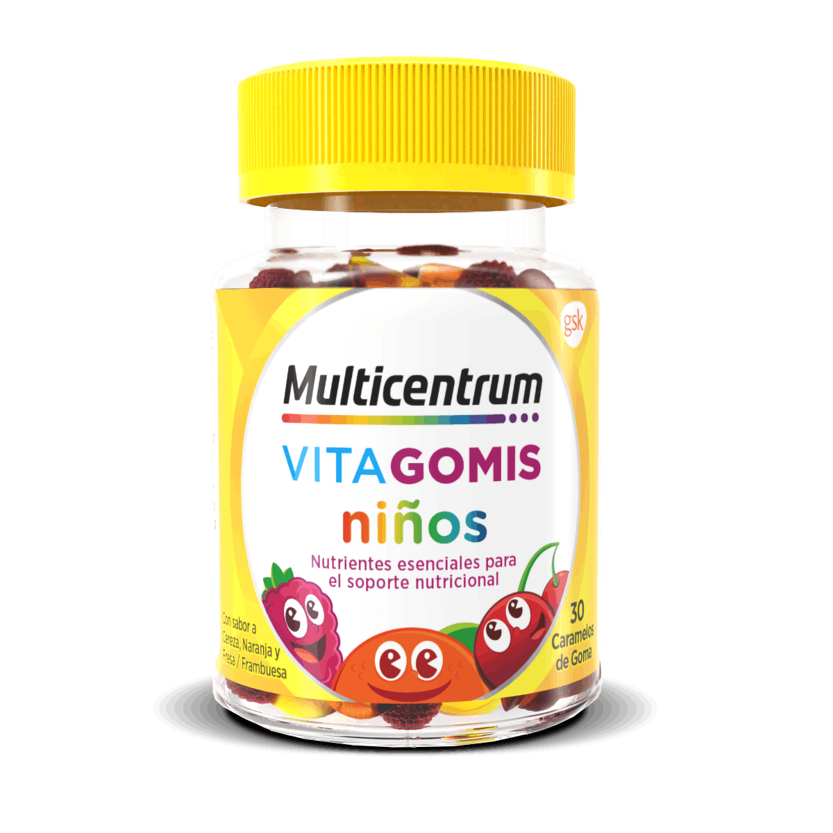 Multicentrum Vitagomis caramelos para niños con Vitaminas