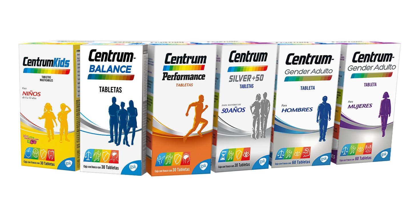 Variedad de productos Centrum Variedad de productos Centrum