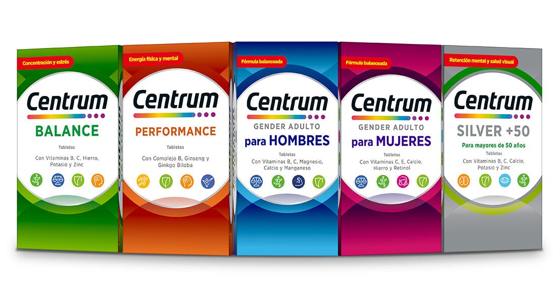 Variedad de productos Centrum