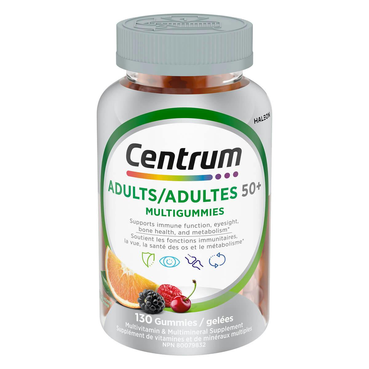 Multivitamines Centrum Silver Adultes 50+ - Boîte De 325 Comprimés, Neuf Sous Blister