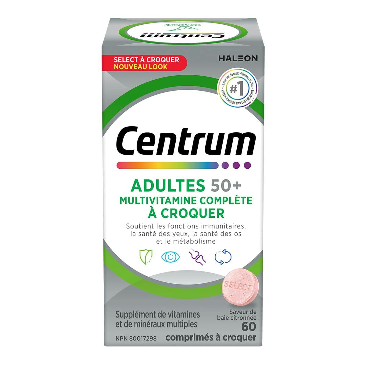 Centrum Adultes 50+ à croquer