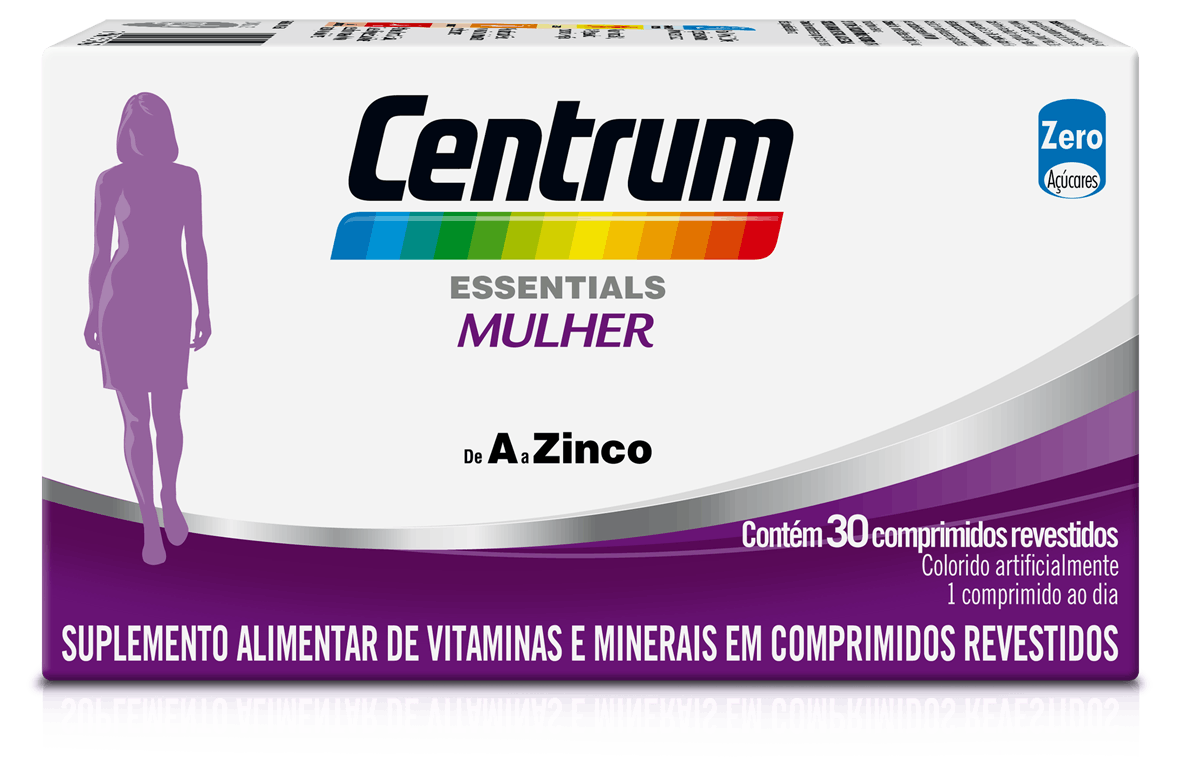 Box of Centrum Essentials Mulher