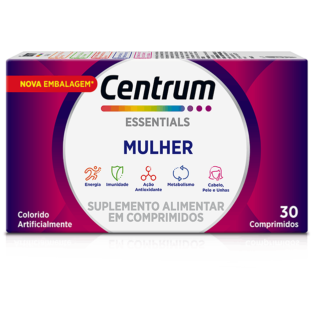Box of Centrum Essentials Mulher