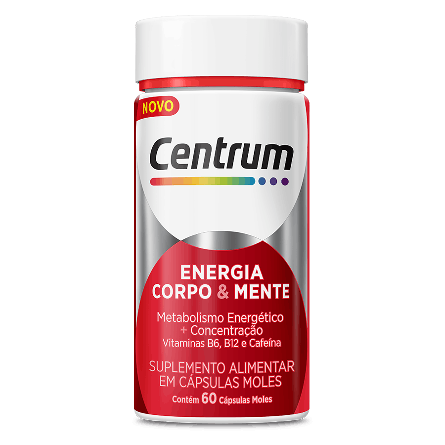 Energia Corpo & Mente 60Counts