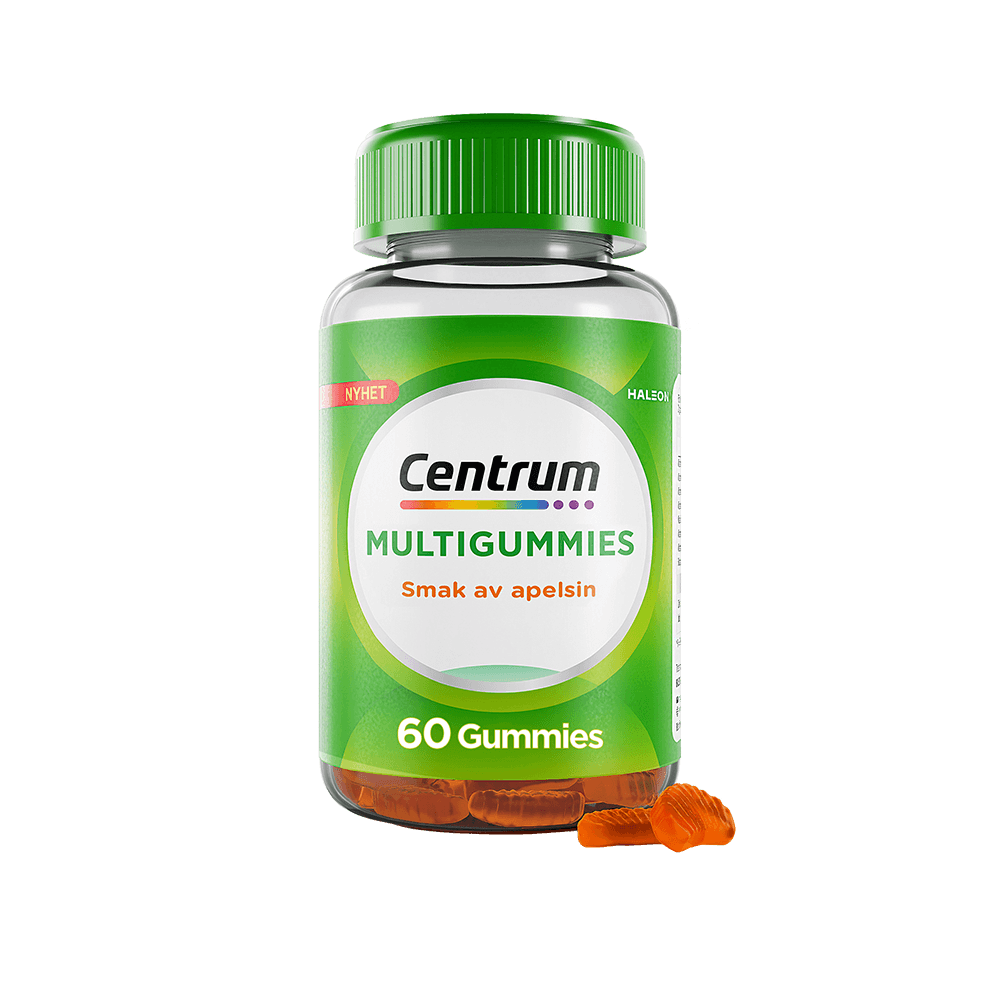 Centrum Multigummies Apelsin