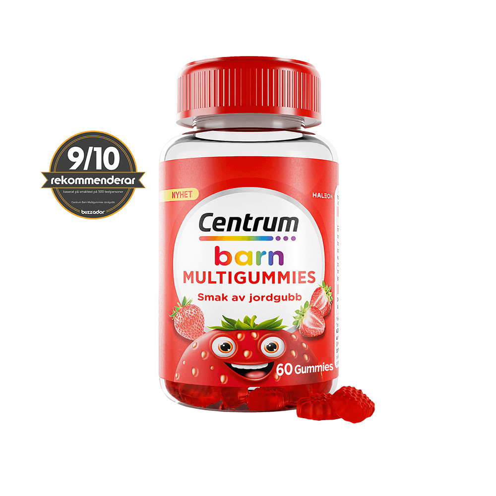 Centrum Multigummies Jordgubb