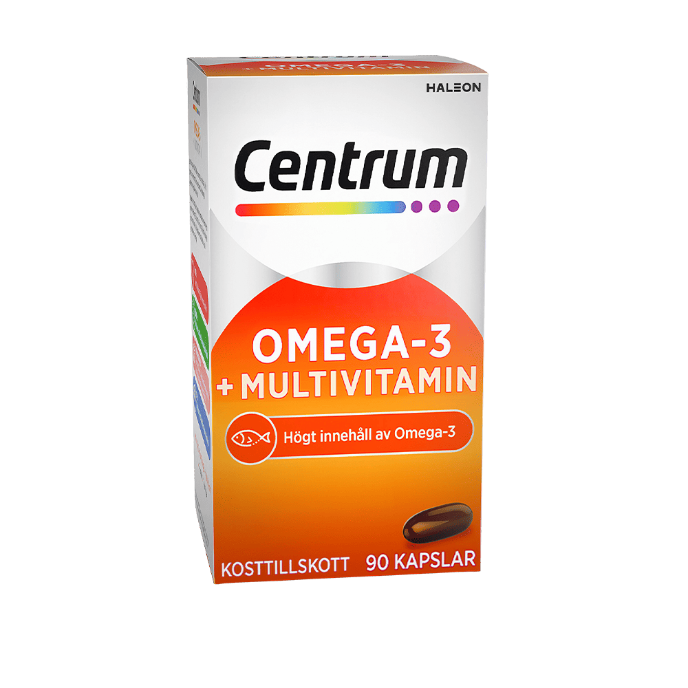 Centrum Omega-3 + Multivitaminer Centrum Omega-3 + Multivitaminer