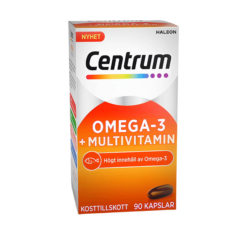 Centrum Omega-3 + Multivitaminer