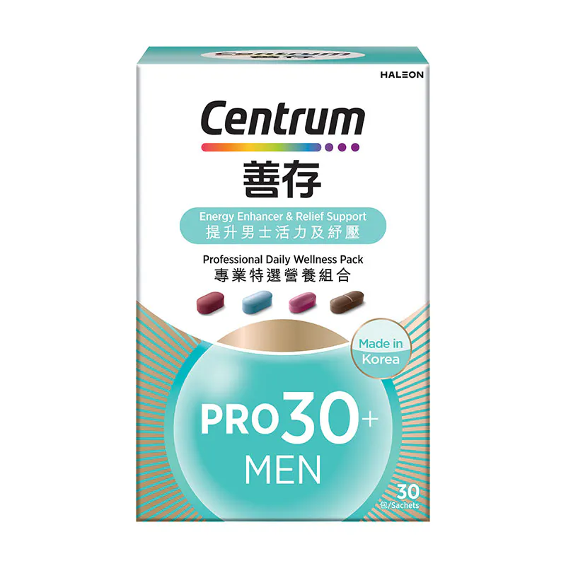 「善存」專業特選營養組合-男士30+ 