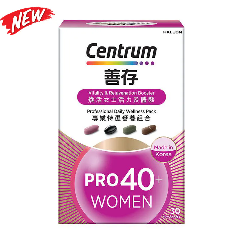「善存」專業特選營養組合-女士40+