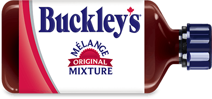 Bottle of Buckley's Original Mixture