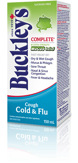 Boîte de Buckley Complet plus Anti-Mucosités Boîte de Buckley Complet plus Anti-Mucosités