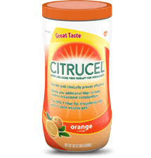 Citrucel Fiber Orange Mix Powder