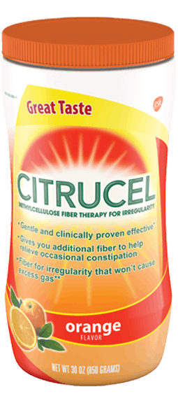 Citrucel Fiber Orange Mix Powder