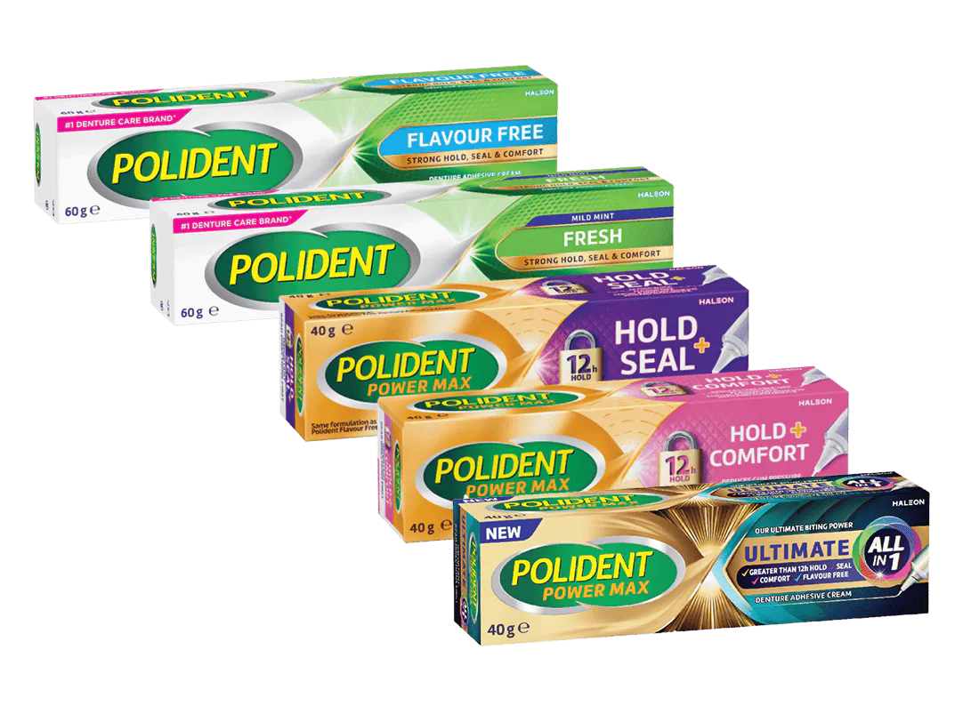Super Poligrip® Denture Adhesives