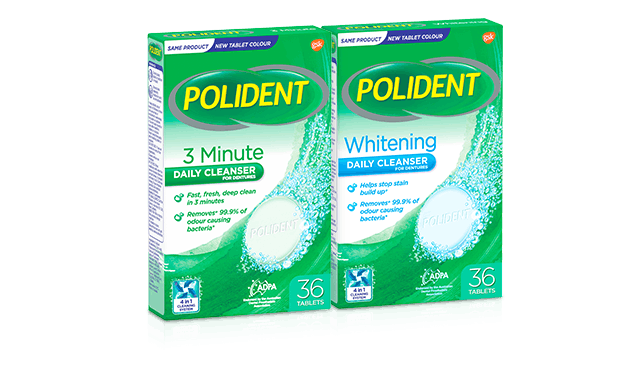 polident cleaning range