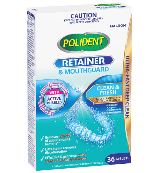 ProGuard & Retainer clear and fresh pack shot