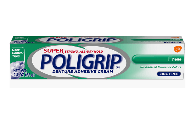 adhesive cream for teeth