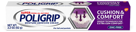 polident cushion and comfort