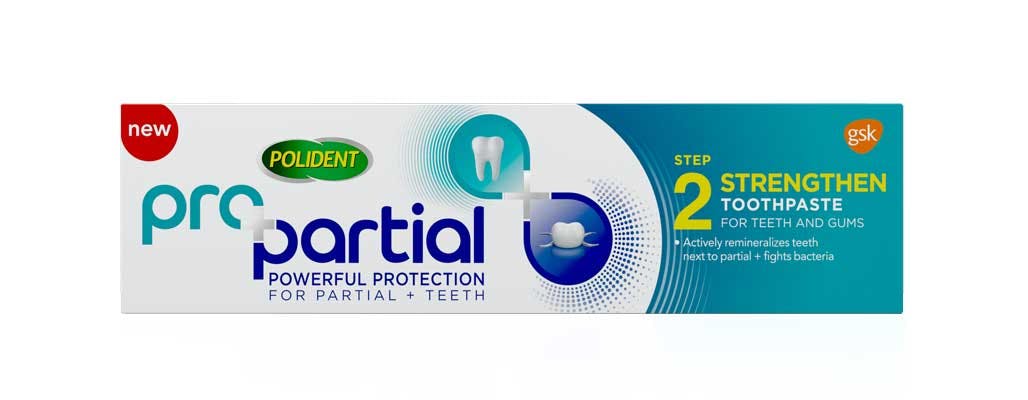 Propartial flouride anti cavity and anti gingivitis toothpaste pack shot