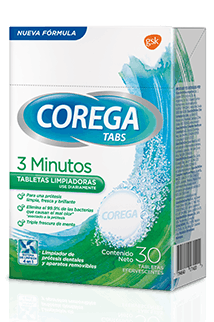 Corega tabs 3 minutos de limpieza - Corega Argentina