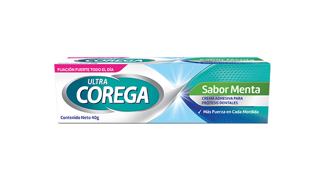 Ultra Corega Crema Sabor Menta