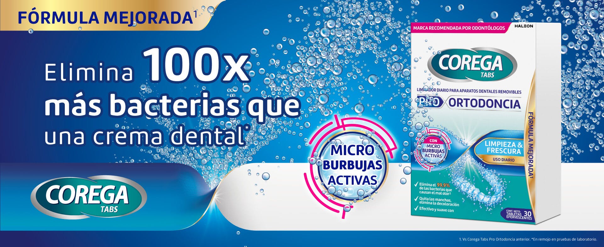 COREGA TABS PRO ORTODONCIA