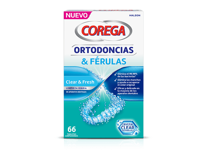 Gama de Corega Ortodoncias&Férulas Denture Adhesives
