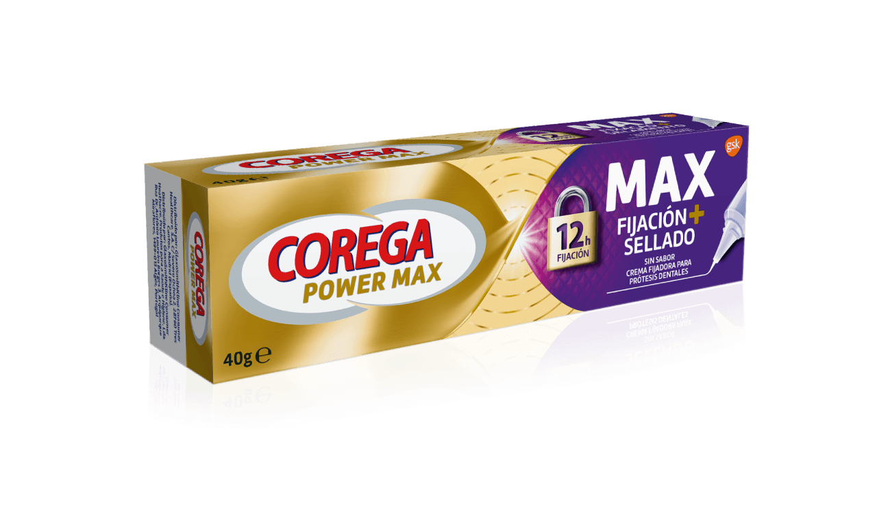COREGA MAX FIJACIÓN + SELLADO CREMA ADHESIVA DENTAL