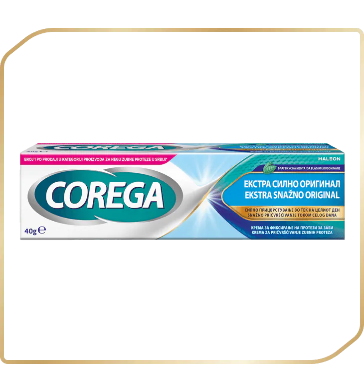 Corega Delicate Mint taste 40g
