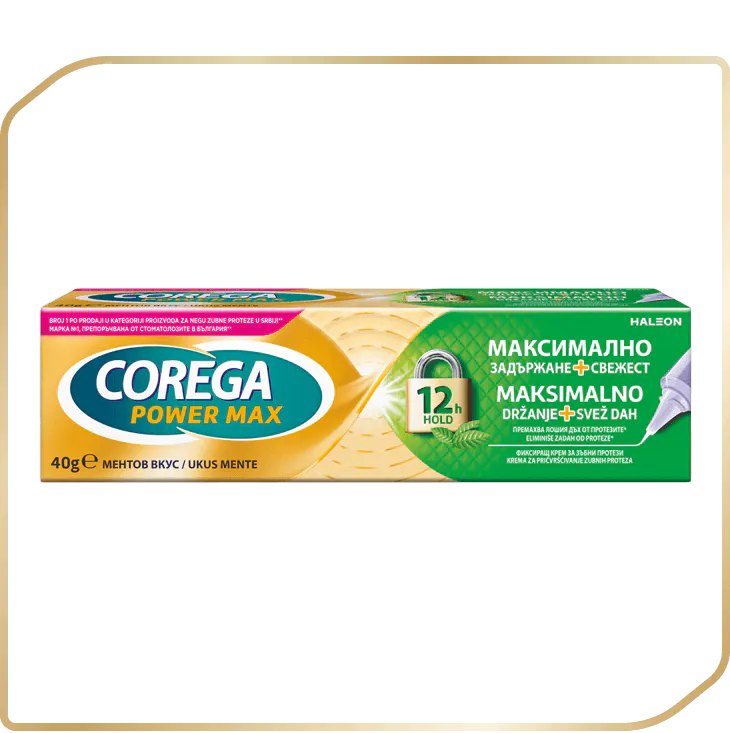 Corega Max Hold+Comfort 40g