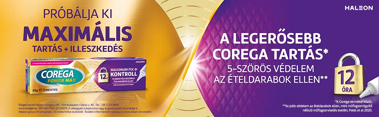 Corega Maximum Fix + Kontroll banner