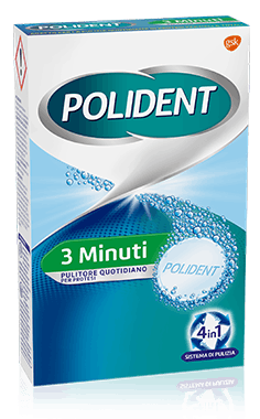 Pulitore Polident 3 Minuti