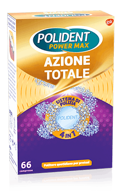 Pulitore Polident Azione Totale