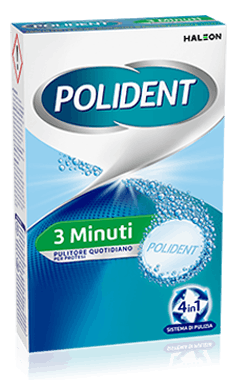 Pulitore Polident 3 Minuti
