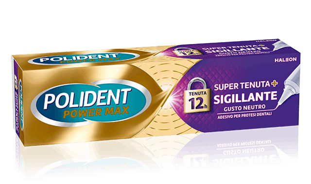 Polident Super Tenuta+Sigillante Adesivo per protesi dentali
